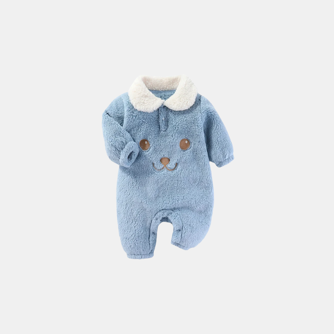Mjuk overall i flanell