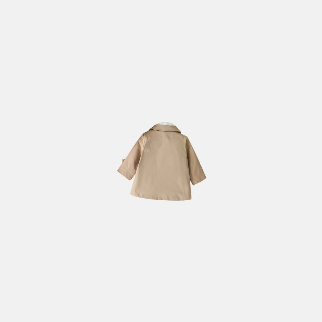 Dubbelknäppt trenchcoat