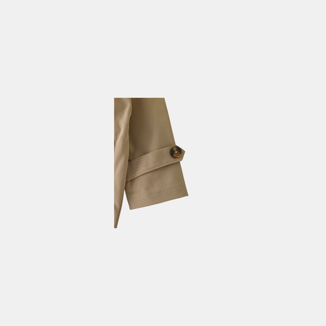 Dubbelknäppt trenchcoat