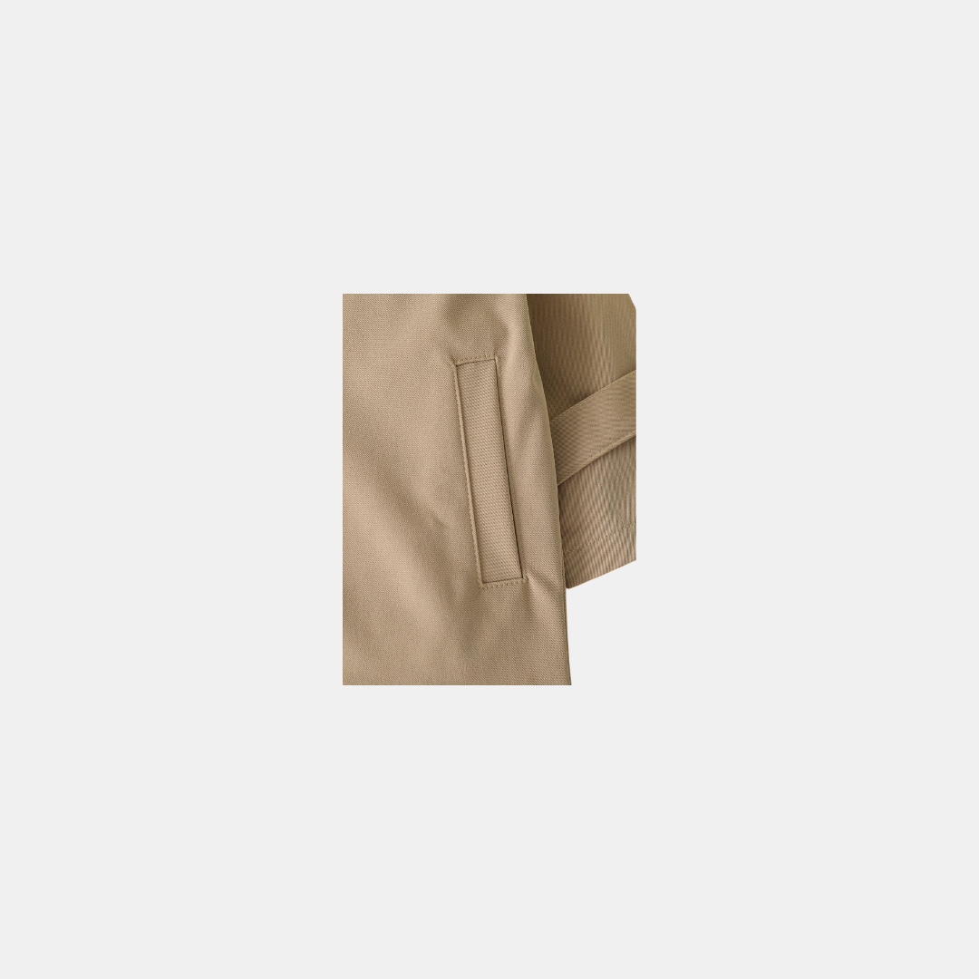 Dubbelknäppt trenchcoat